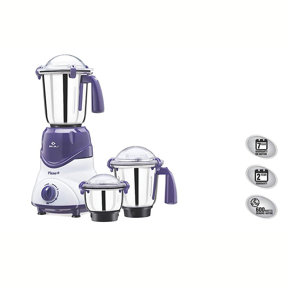 Bajaj trio 600 on sale w mixer grinder