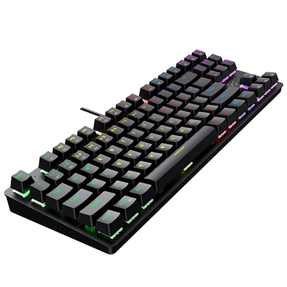 X9 RGB Mechanical Keyboard Gaming - Full Size USB Wired Mechanical Gaming  Keyboard - Roller Bar, Metal Top Panel, Brown Switch - Mechanical RGB