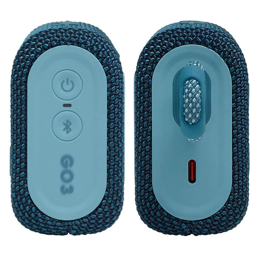 JBL GO3 Portable Waterproof Wireless Speaker Blue JBLGO3BLUAM - Best Buy
