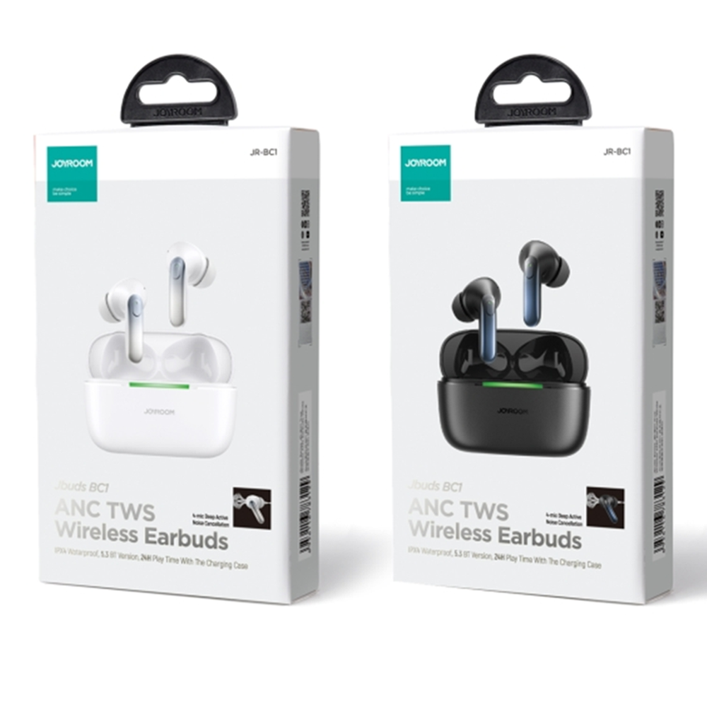 Joyroom J Buds JR BC1 True Wireless ANC Earbuds JOYROOM Rokomari