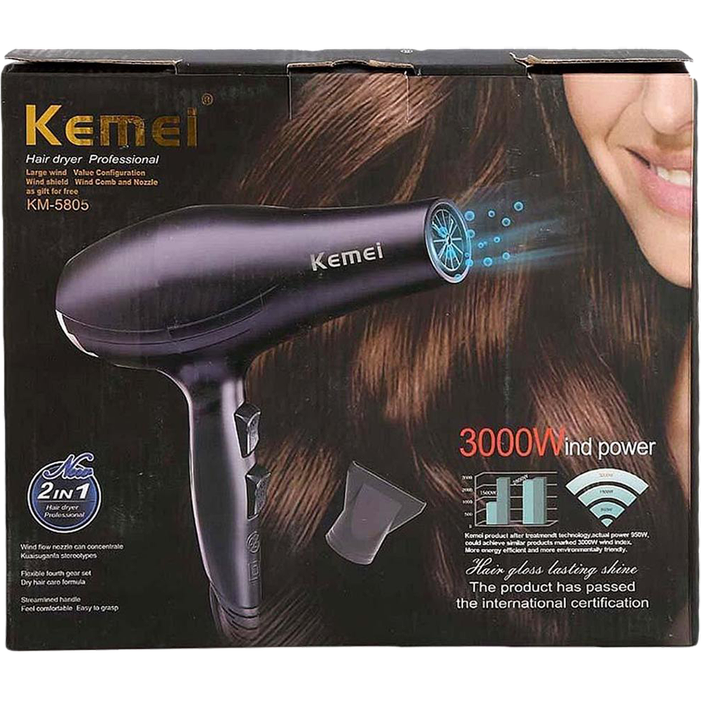 Kemei KM 5805 Hair Dryer Kemei Rokomari