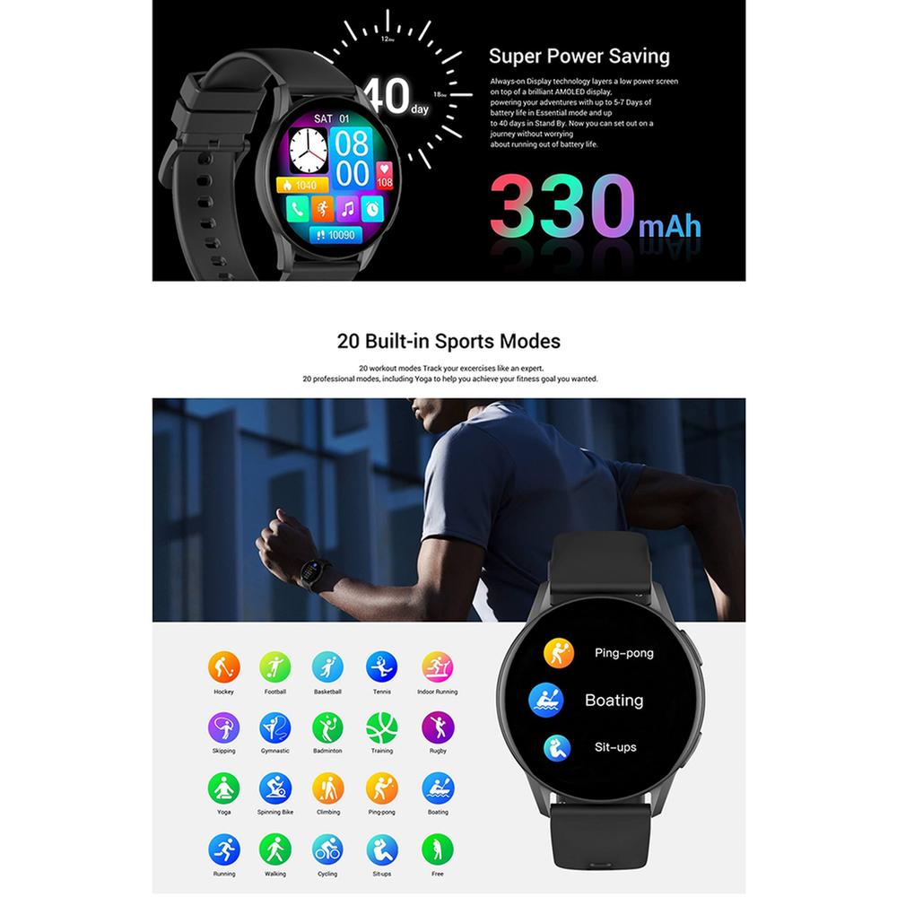 Borneobulletin Com Makibes T5 Smartwatch Reloj Deportivo Android