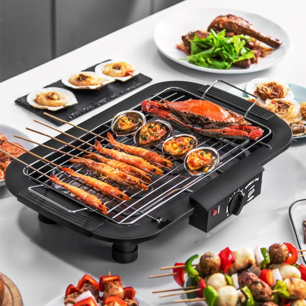 YOSHIKO Electric Griddle Grill Smokeless Indoor Grill and Outdoor