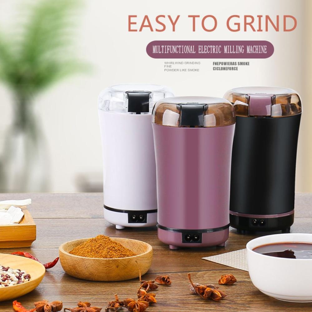 High Power Electric Coffee Grinder Kitchen Cereal Nuts Beans