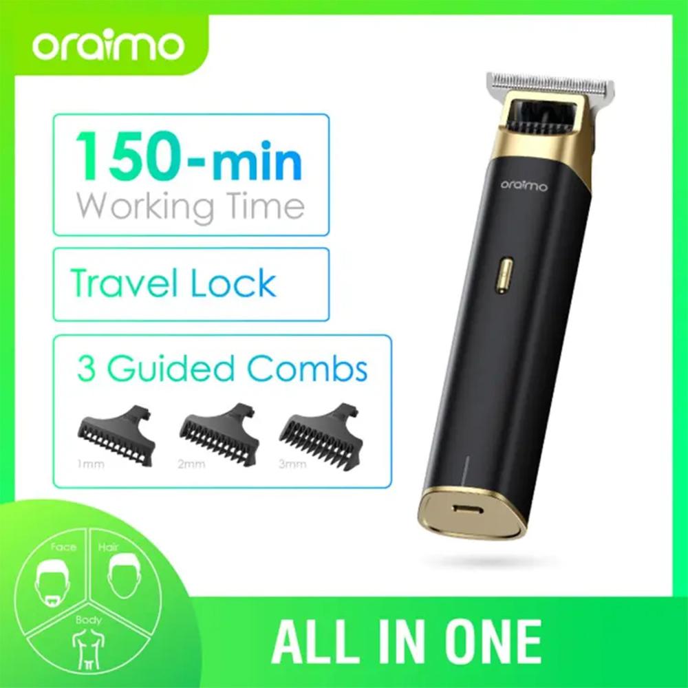 Oraimo Professional Cordless Hair Clipper Men electric Hair Beard Trimmer