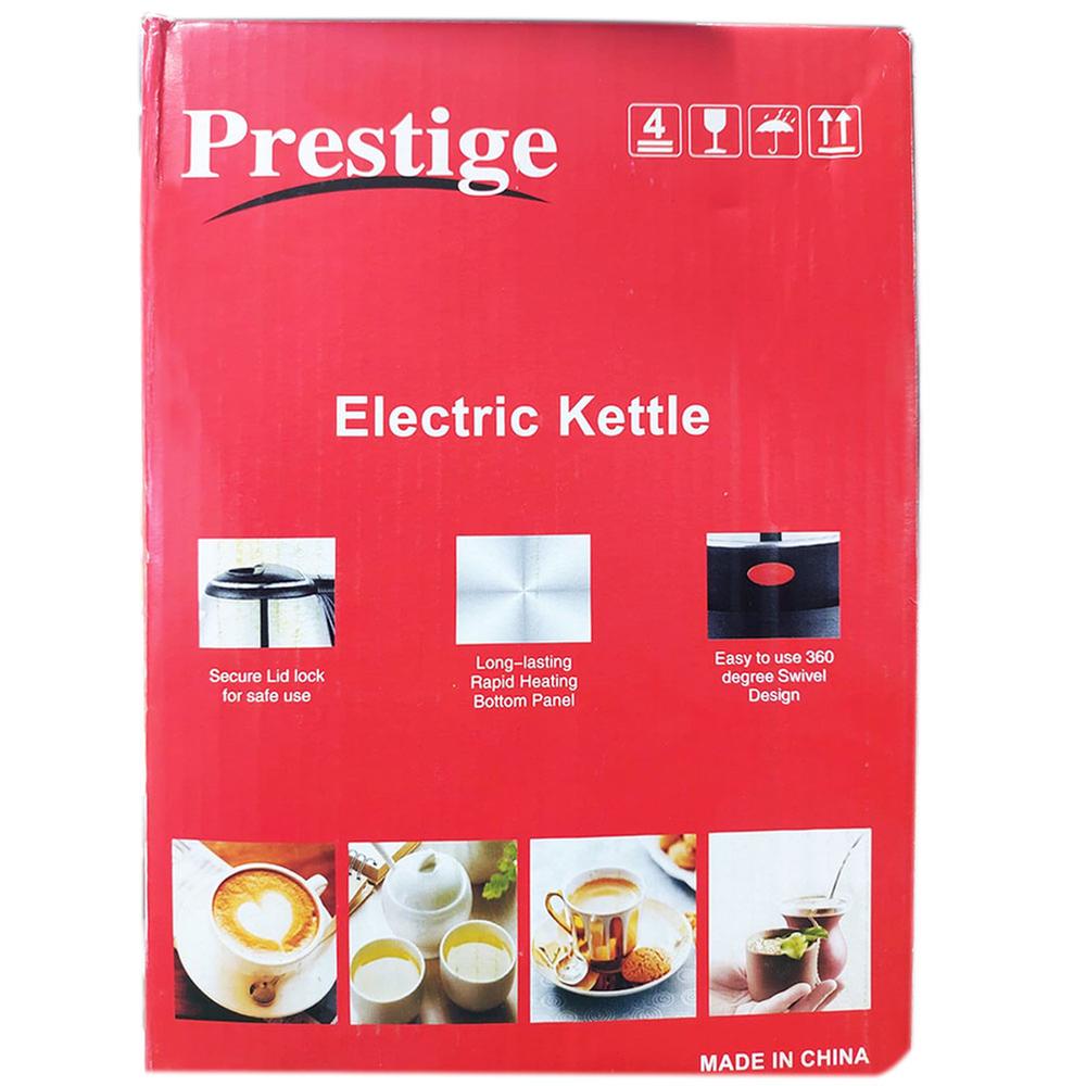 Prestige Electric Kettle - 2 Liter - Silver And Black : Prestige