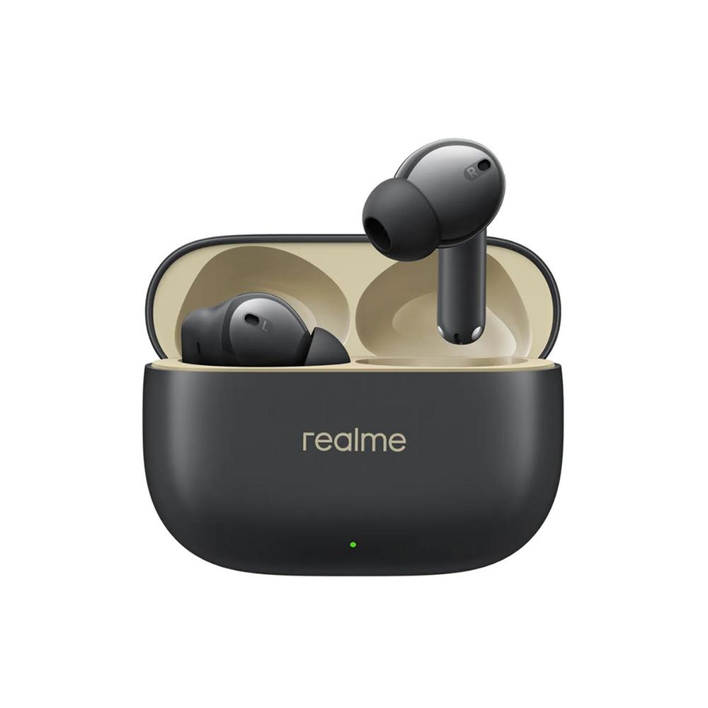 Realme Buds T300 30dB ANC TWS Earphone Black Realme Rokomari