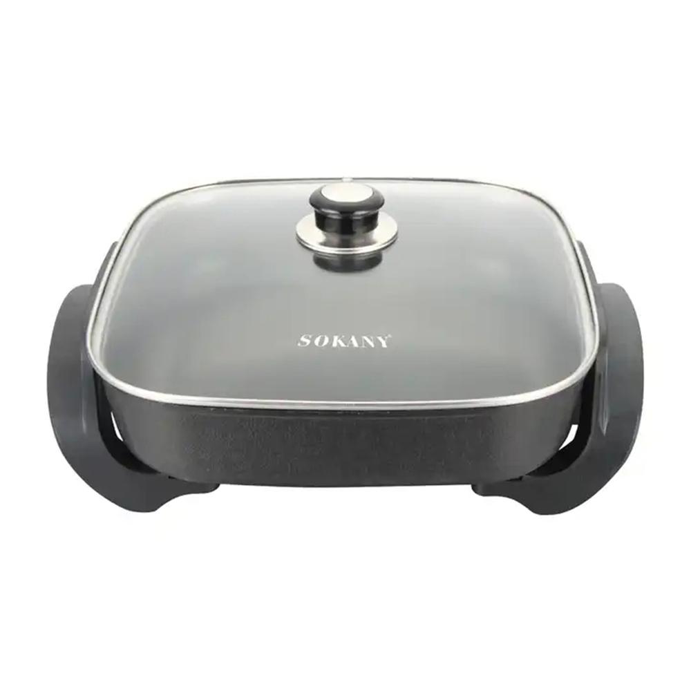 Sokany electric baking pan,inapika na kuchoma mishikaki n.k 1350W