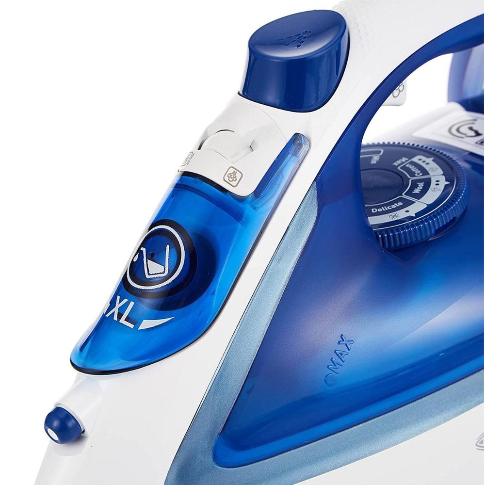 Tefal Easygliss Durilium Airglide Soleplate Steam Iron 2500 Watts Turqoise  White Fv5719M0
