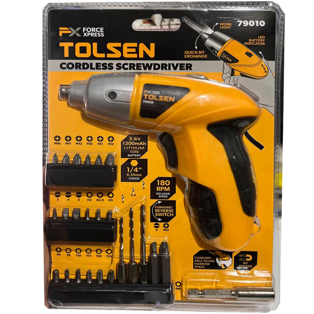 Screw Gun Motorized Screwdriver Set Cordless Electric Screwdriver