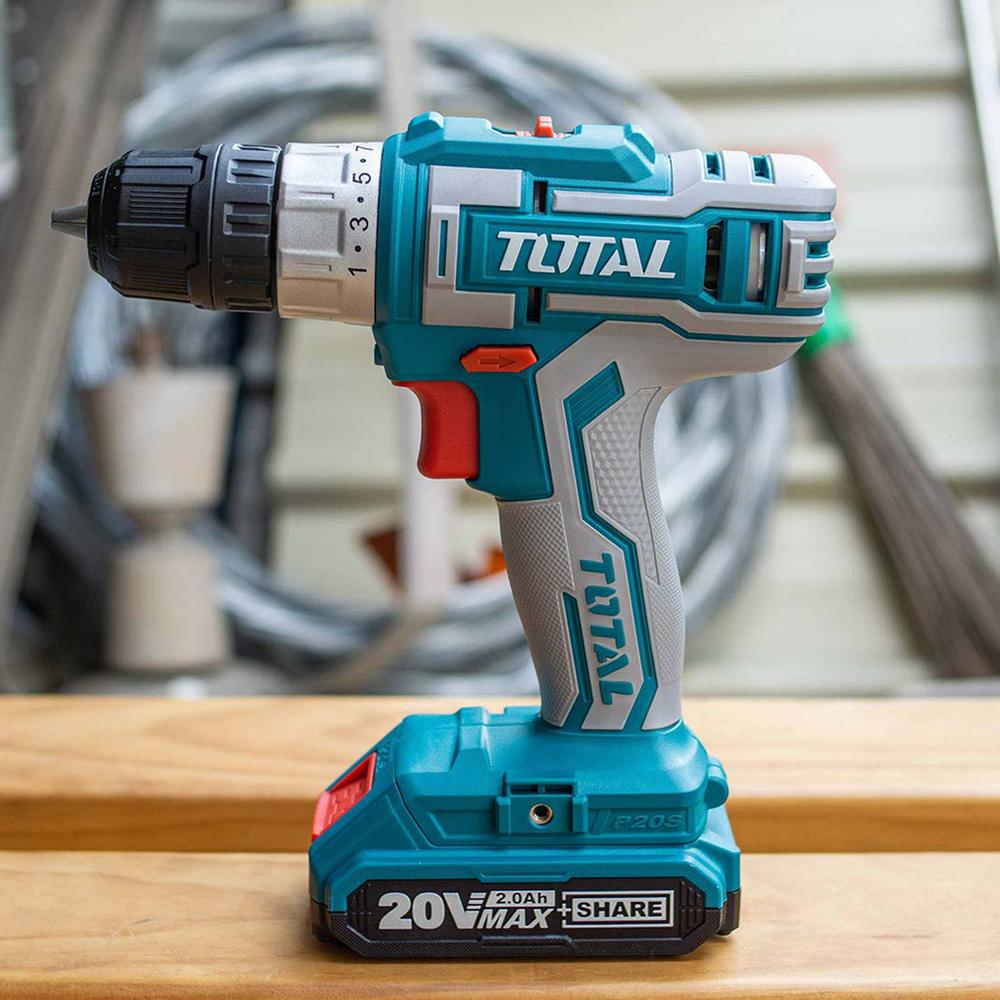 Total Lithium Ion Cordless Drill 20V TDLI20025 Total One Stop