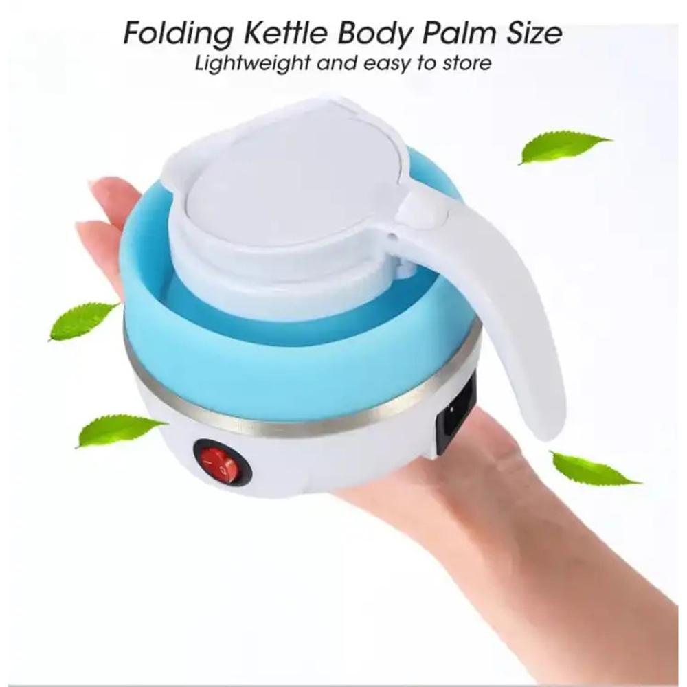 Electric Kettle Silicone Foldable Water Kettles Compression Leak