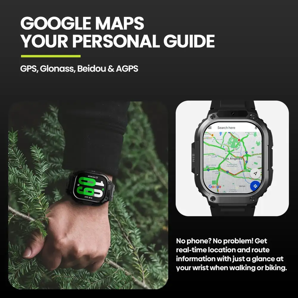 zeblaze thor dual camera Hot Sale Thor dual system smartwatch