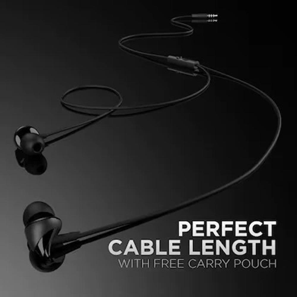 Boat black online earphones