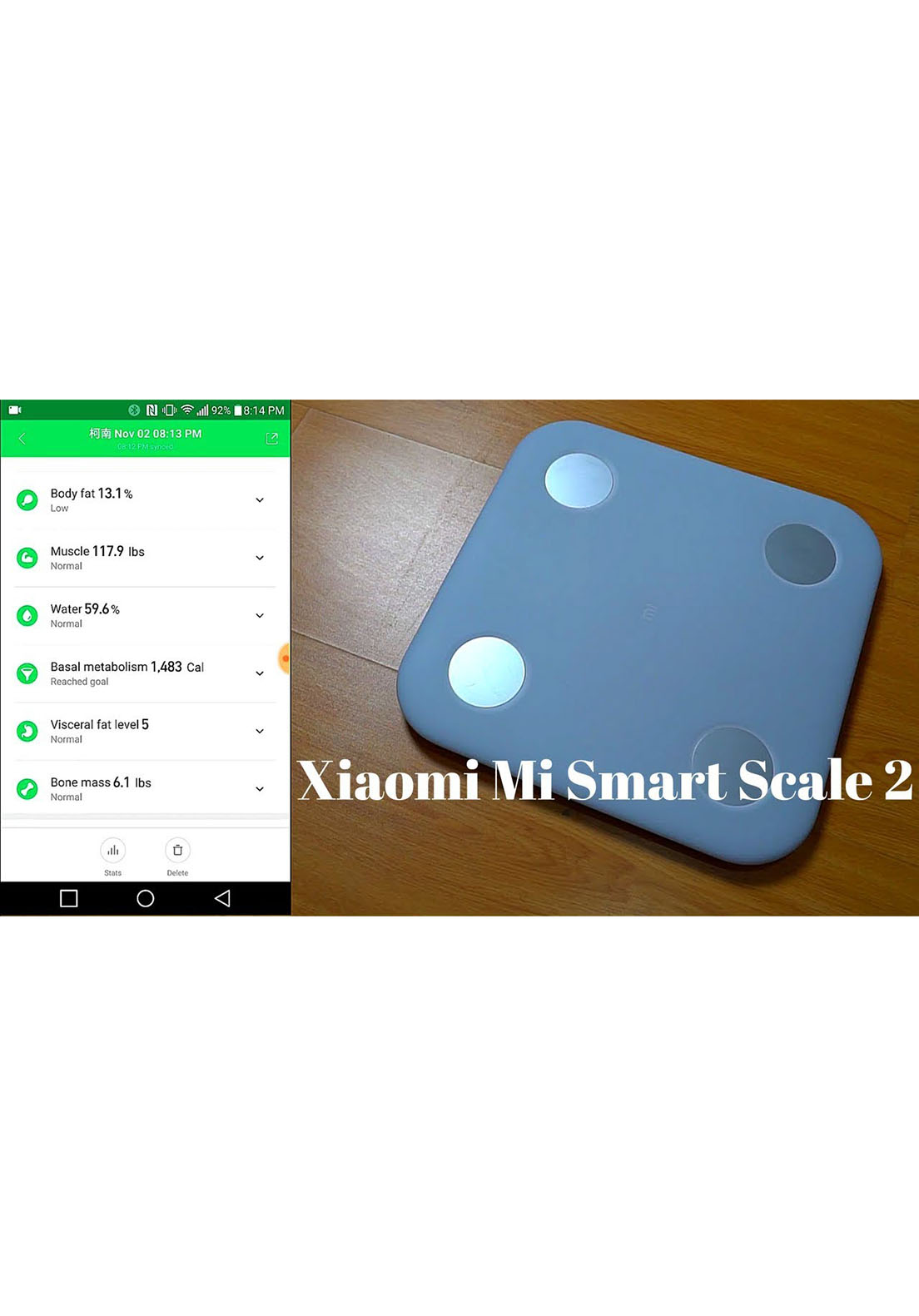 Mi Smart Scale 2 - perfectly smart and accurate! 