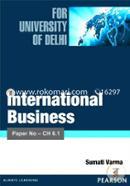 International Business For University Of Delhi (Paperback)