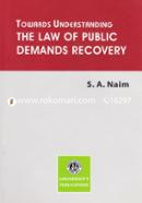 The Law of Public Demands Recovery