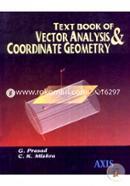 Textbook Of Vector Analysis And Coordinate Geometry