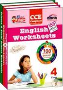 Perfect Genius - English / Mathematics / Science and Social Science Worksheets for Class 4 (Set of 3 Books) 