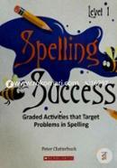 Spelling Success Level -1