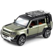 1:24 Landrover Defender Diecasts Alloy Car Luxurious Simulation Toy Vehicles Metal Car 6 Doors Open Model Car Sound Light Toys For Gift