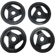 1.25kg Weight Plate - Black - 4 Pcs icon