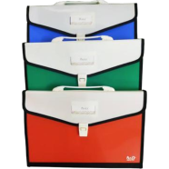 12 Pockets Expanding File Bag for Official Use 