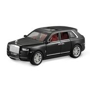 1:30 Rolls Royce Cullinan Diecast Alloy Car Hybrid Super Premium Model Vehicle Metal Toy Pull back Sound Light