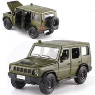 1:32 Dongfeng Warriors BJ80 Off-road SUV Car Toy Vehicles Metal Car 6 Doors Open Model Car Sound Light Available For Children Gift