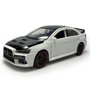 1:32 Lancer EVO X Diecasts Car Toy Vehicles Metal Car 6 Open Model Car Sound Light Collection Car Toys For Children Gift image