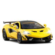 1:32 Mclaren 570S GT4 Diecast Car Alloy Car Luxurious Simulation Toy Vehicles Metal Car Model Car Sound Light Toys For Gift