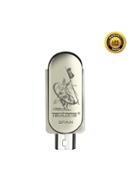 Teutons Metallic Slender OTG Flash Drive USB 3.1 Gen 1 – 32GB (Silver)