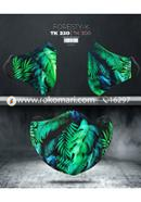 Fabrilife Premium 5 Layer Foresty Kids Designer Edition Cotton Mask image