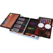 145 Pcs Art Painting/Drawing - (Pink/Blue) Free Handmade Drawing Pad A4 Size 20 Pages