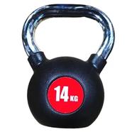 14 Kg Kettle Bell 1 Pcs - Rubber Coated 