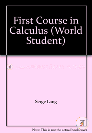 First Course in Calculus (World Student)