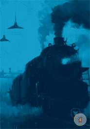 Notepad Train Royal (100 page)(RV-6)