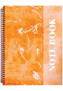 Foiled Notebook (Art Design-Orange Color)
