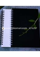 Executive Series Black and White Cover Spiral Notebook 2-Pack