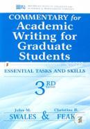 Commentary for Academic Writing for Graduate Students: Essential Tasks and Skills