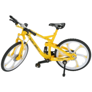 1:8 New Model Colorful Alloy Bicycle Diecast Mini Finger Mountain Bike Simulation Metal Bicycle Collection Gifts Toys For Boys