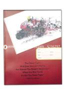 Bike Design Heart's SMART Binding Khata (Margin) - 200 Pages