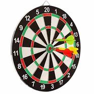 18inchDouble Sided Flocking Dart Board Including Free 6 Darts (multicolor).