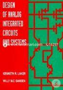 Design Of Analog Integrated Circuits And Systems 