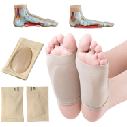 1Pair Arches Footful Orthotic Arch Support Foot Brace Flat Feet Relieve Pain Comfortable Shoes Orthotic Insoles Shoe Accessories icon