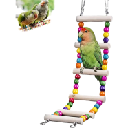 1 Feet Long Wooden Bird Ladder for Bird Training Toy