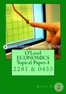 O'level Economics Topical Paper 1