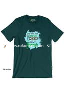 Jannah T-Shirt - L Size (Dark Green Color)