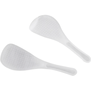 1pair Creative non -sticky rice spoon rice shovel kitchen rice cooker rice shovel plastic icon
