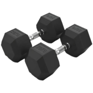 20 KG Hex Dumbbell Pair Total 40 KG